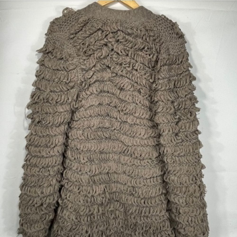 J. Jill Loop Kint Shaggy Bohemian Cardigan - Picture 4 of 8